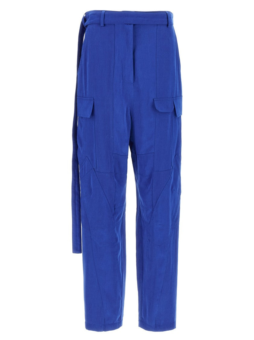Ferragamo Cargo Pants With Unique Cuts