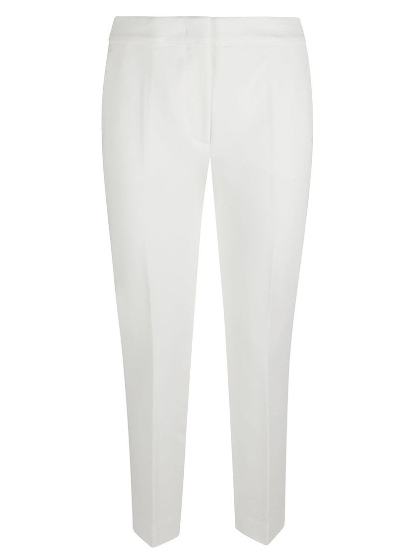 Max Mara Cropped Pants In Compact Viscose Jersey
