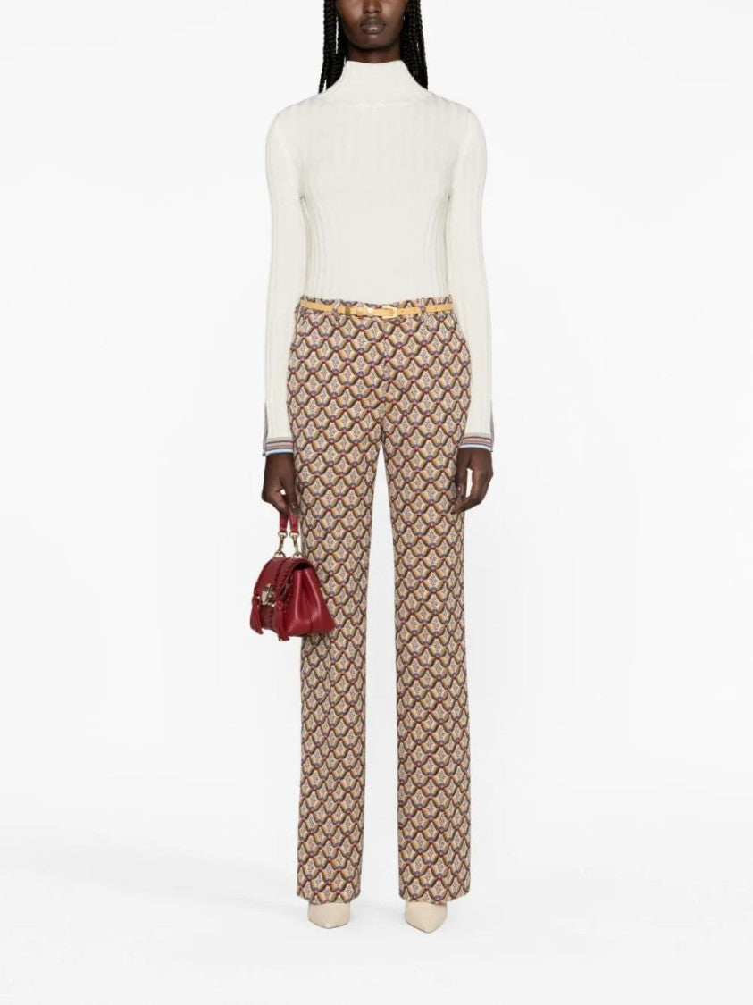 Etro Wool And Cashmere Blend Turtleneck Sweater