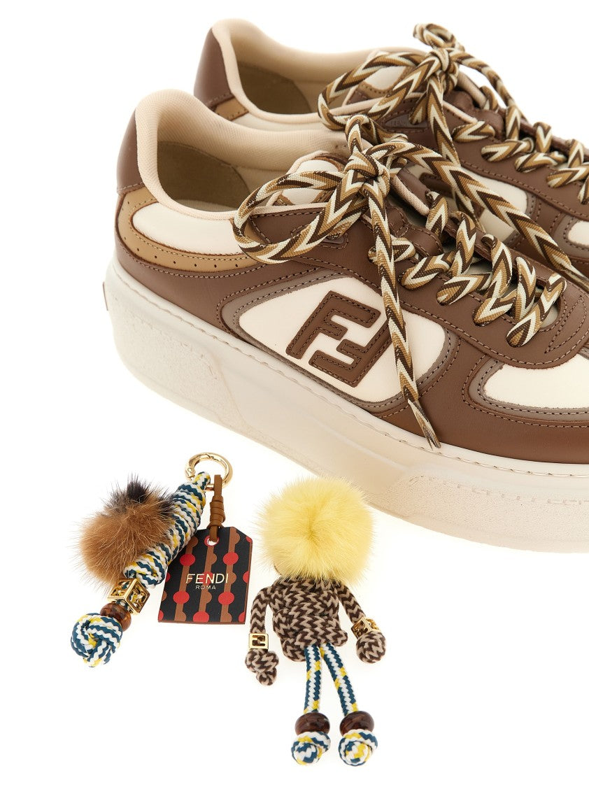 Fendi 'Match' Leather Sneakers