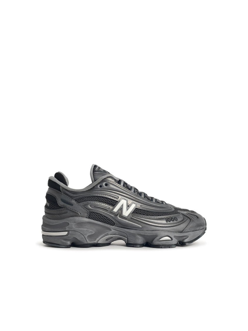 New Balance 1000' Grey Fabric Blend Sneakers