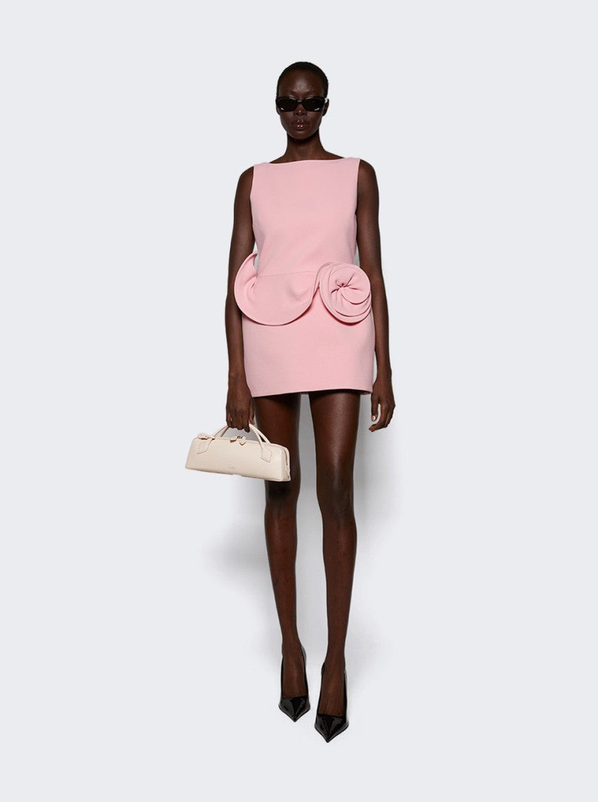 Magda Butrym Floral Applique Dress Pink