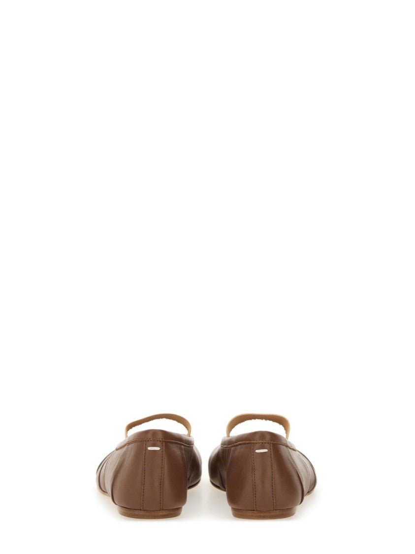 Maison Margiela Tabi Ballerina Flats With Split Toe Design