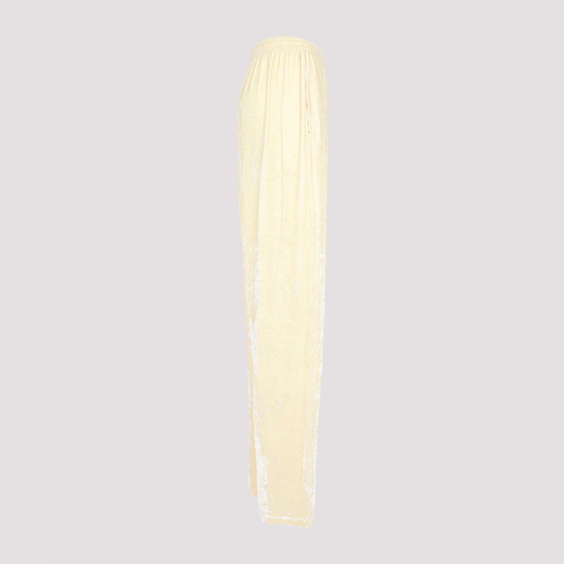 Balenciaga Baggy Cream Viscose Pants