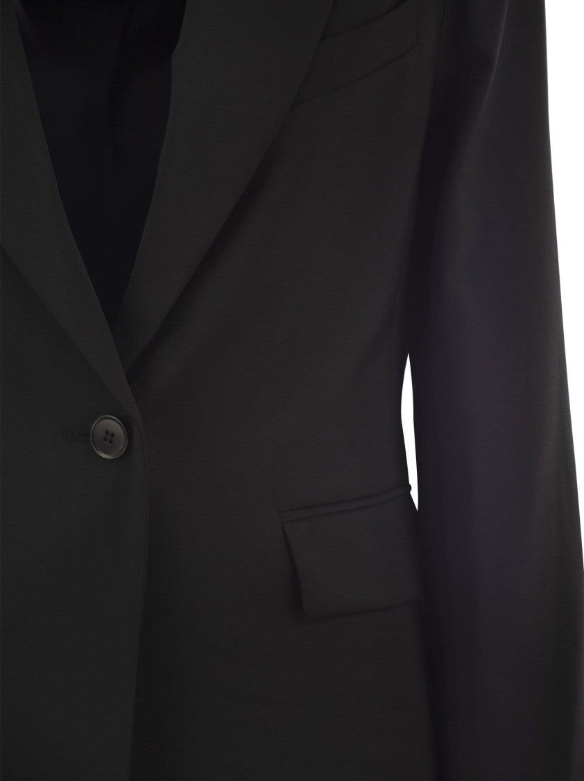 Max Mara Lamine - Natural Stretch Wool Blazer
