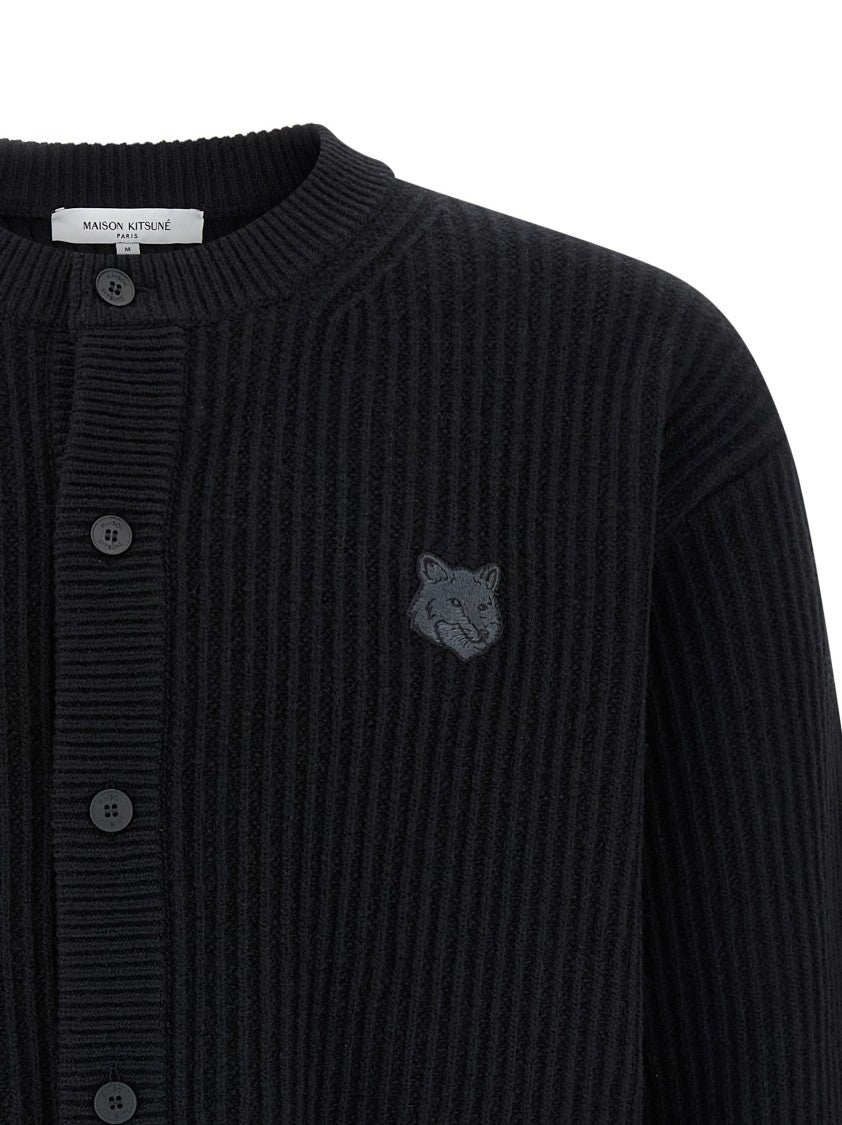 Maison Kitsuné 'Fox Head' Cardigan