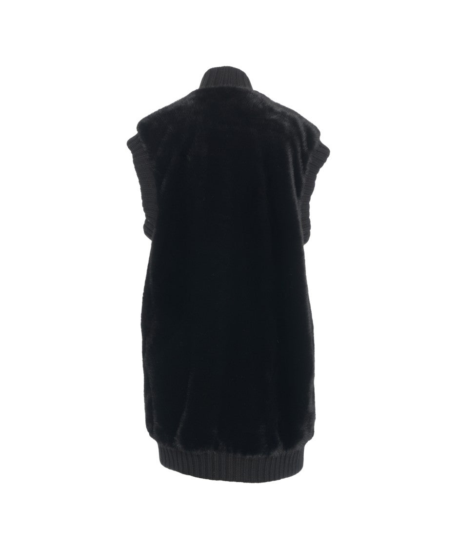 Pinko 'Genovese' Faux Fur Vest