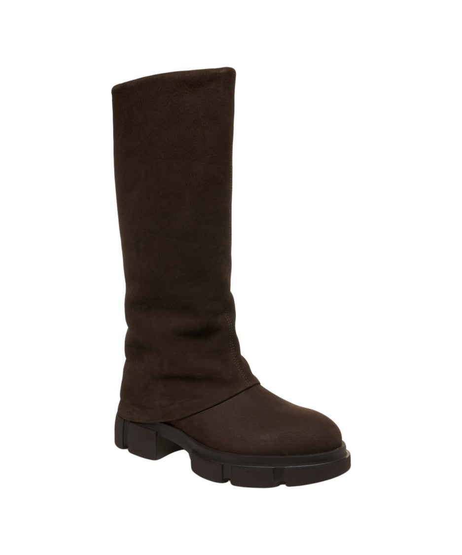 Copenaghen Mid-Calf Ankle Boots With Sole