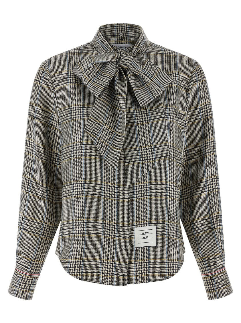 Thom Browne Prince Of Wales Check Shirt