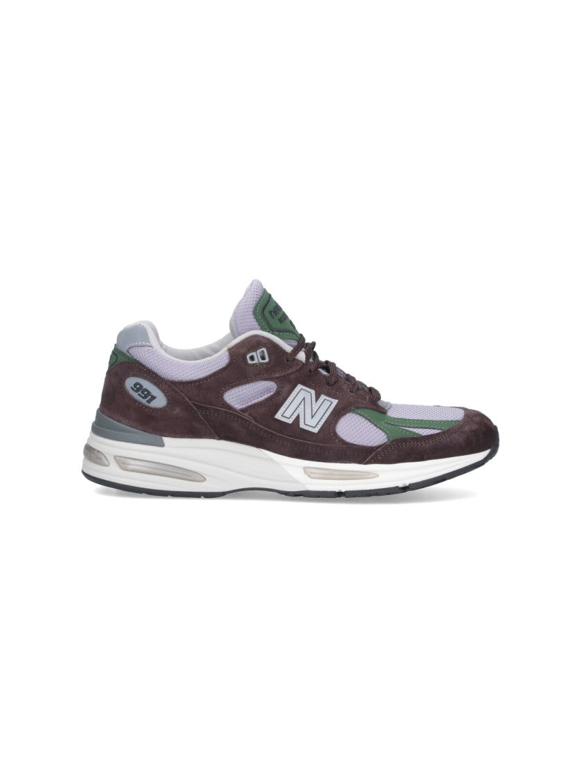 New Balance "Made In Uk U991v2" Sneakers – Brown