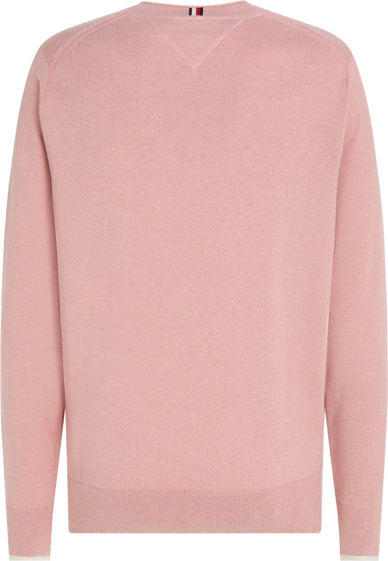 Tommy Hilfiger Classic Crew Neck Pullover In Organic Cotton