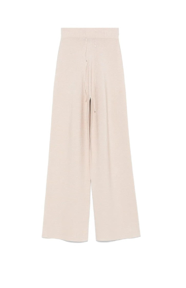 Fabiana Filippi Wide-Leg Relaxed Fit Pants With Drawstring Waist