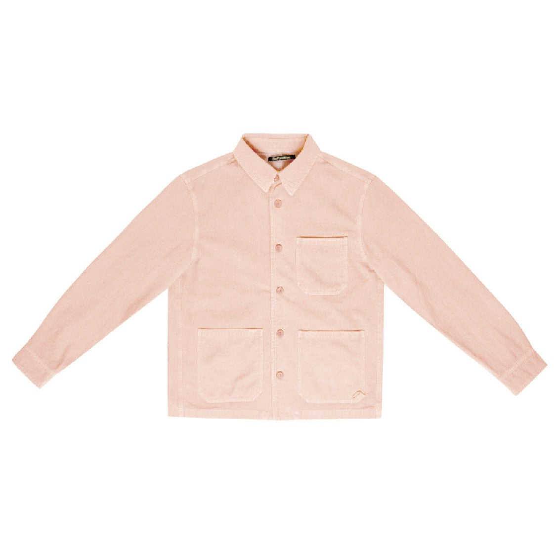 Bepositive Workwear-Inspired Jacket In Distressed Canvas Fabric