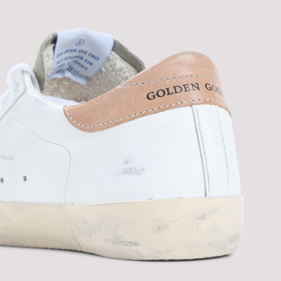 Golden Goose Super Star White Cow Leather Sneakers