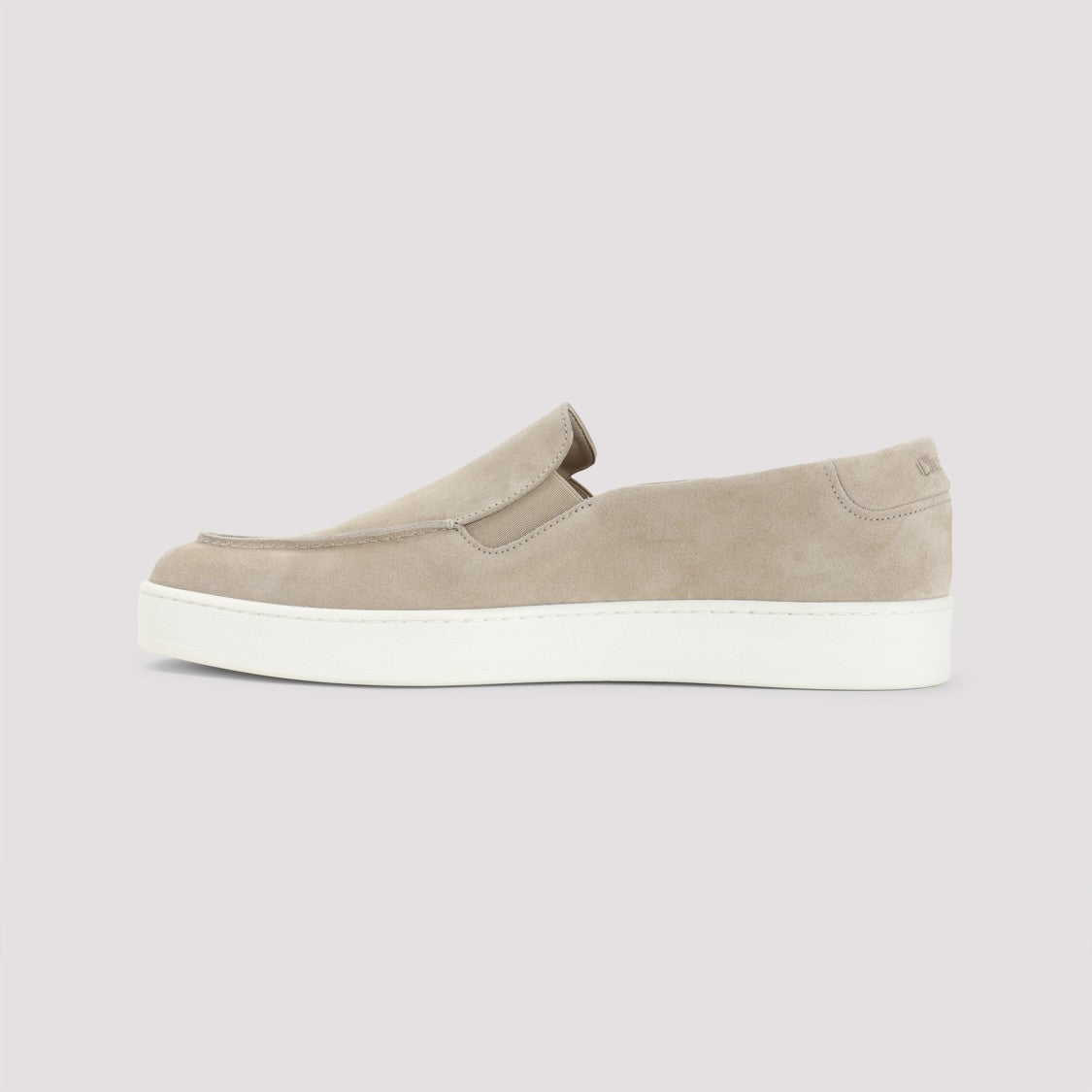 Church's Beige Suede Calf Leather Longton 2 Loafers