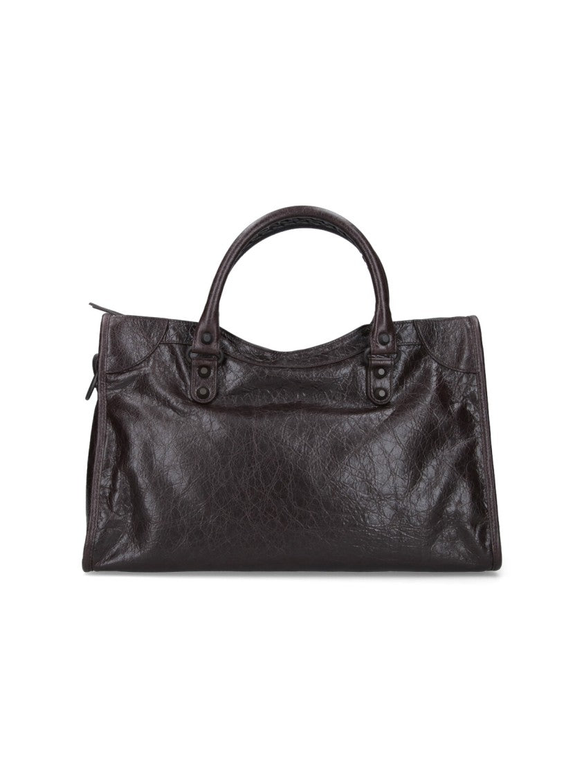 Balenciaga "Le City" Medium Tote Bag – Brown