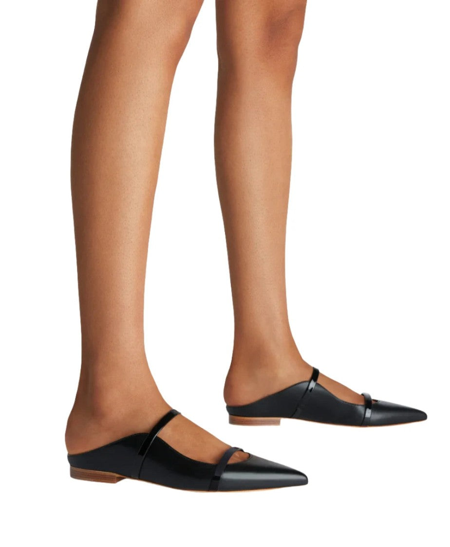Malone Souliers Maureen Black Flats