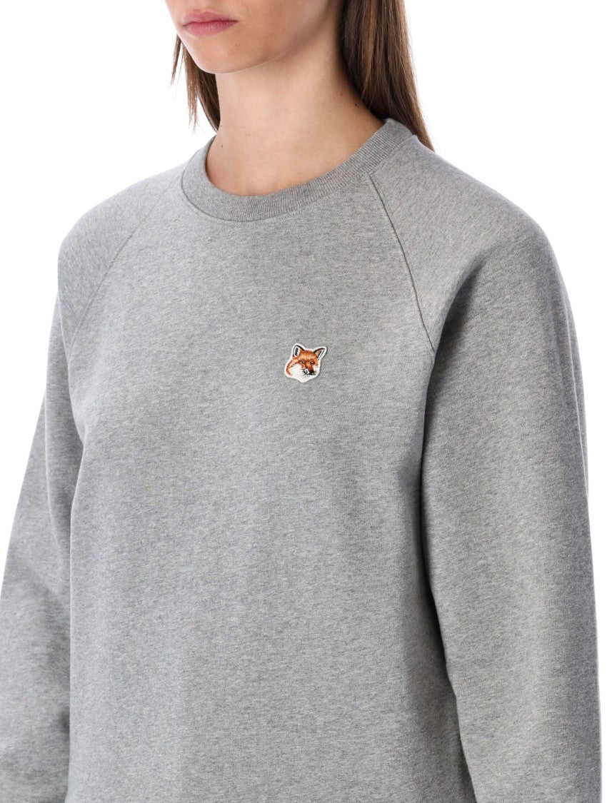 Maison Kitsuné Fox Head Patch Adjusted Sweatshirt