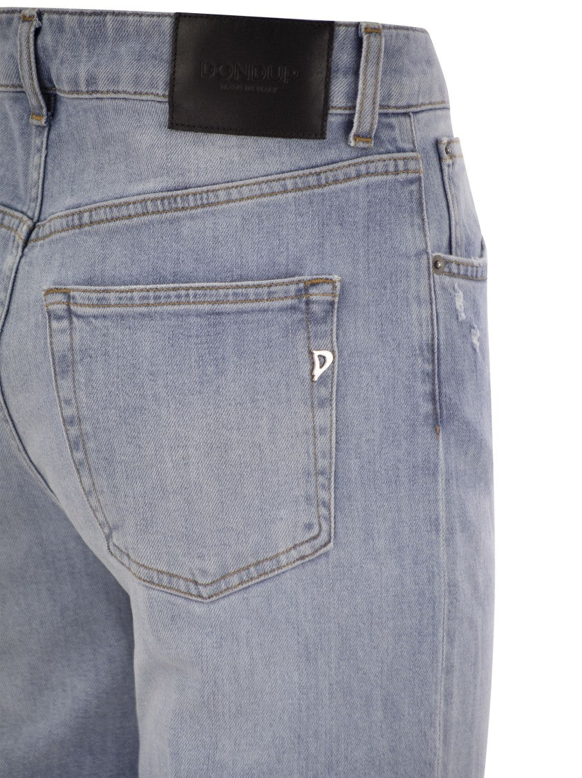 Dondup Tami - Wide Leg Five-Pocket Jeans