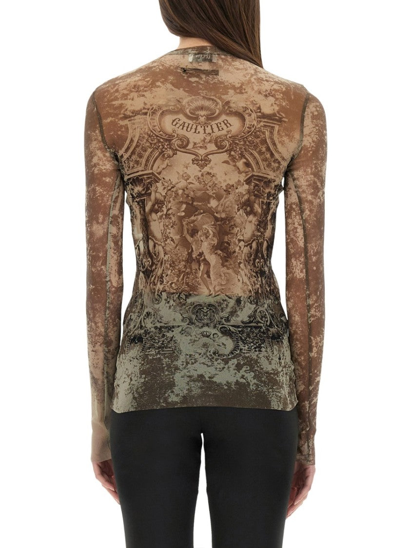 Jean Paul Gaultier "Médaillon" Top