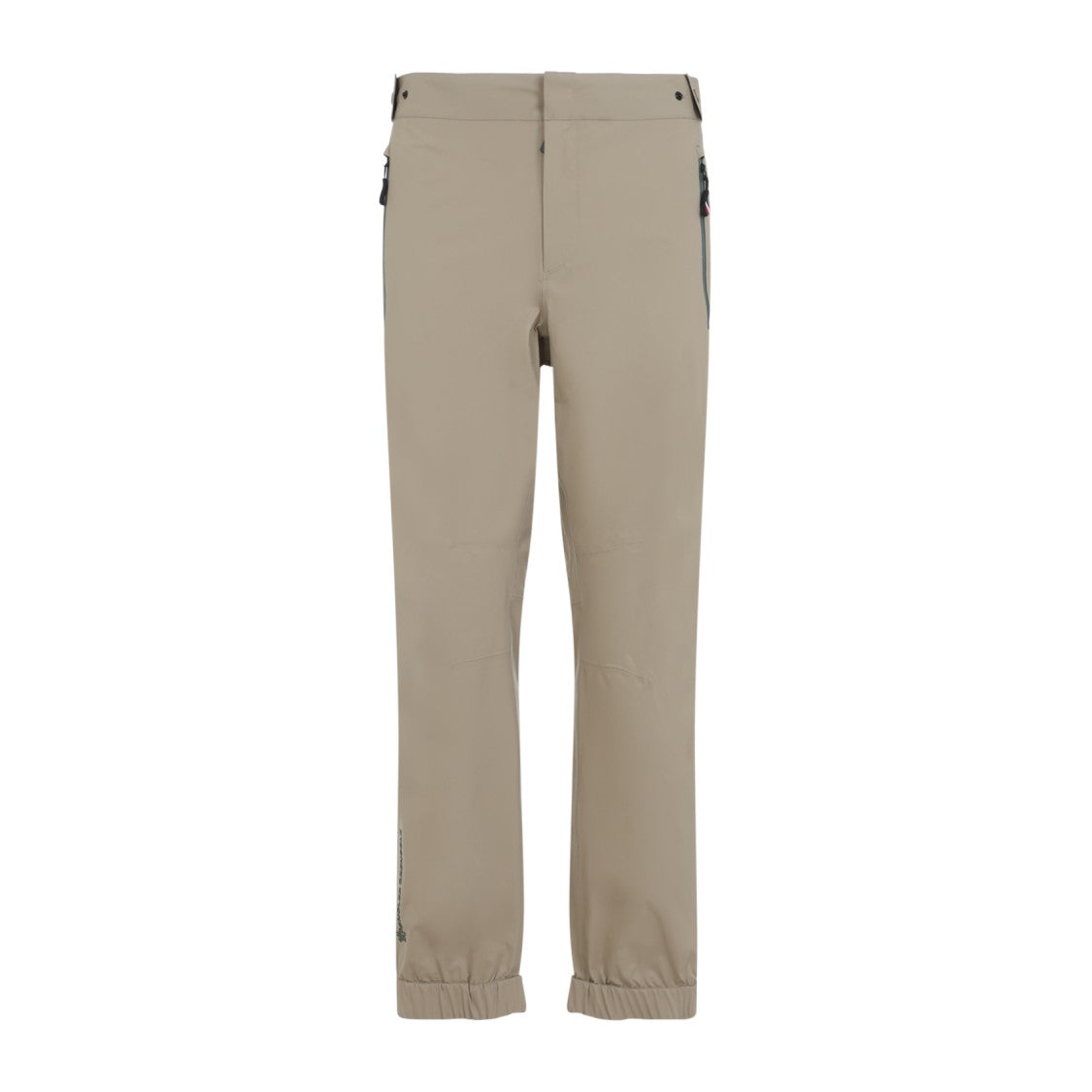 Moncler Grenoble Tapered Fit Trousers In Neutral Palette