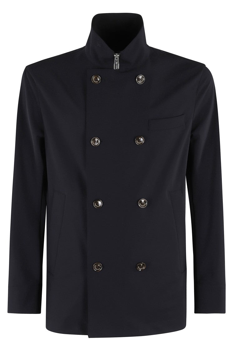 Montecore Ultralight Double-Breasted Peacoat