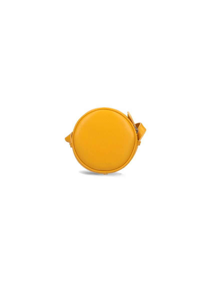 Courrèges "Reedition Circle" Mini Bag – Yellow