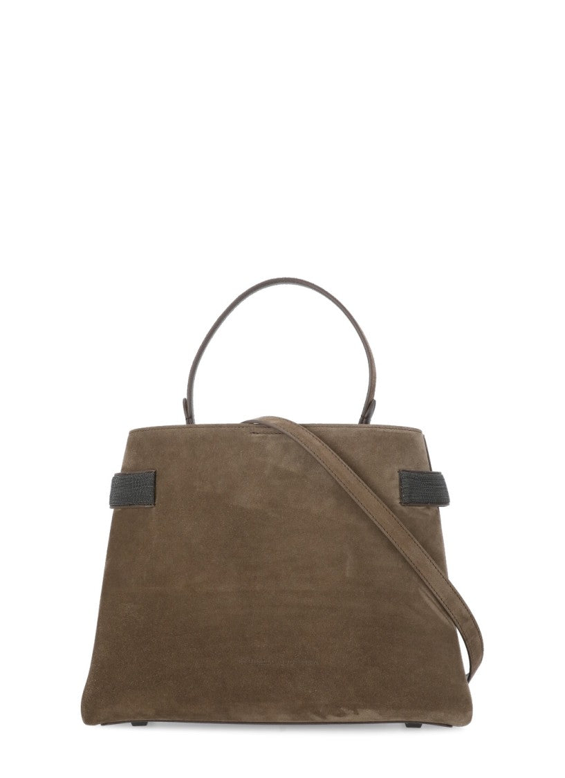 Brunello Cucinelli Precious Bands Shoulder Bag