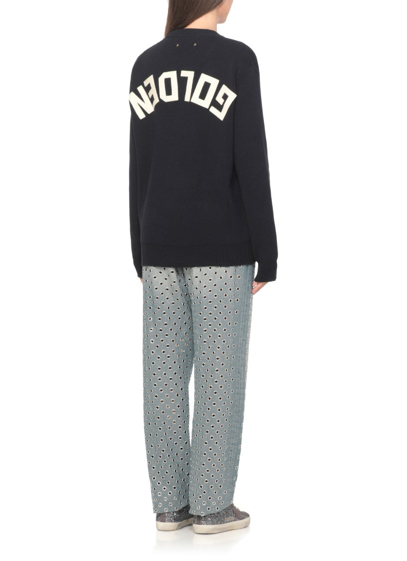 Golden Goose Dany Basic Lettering Sweater