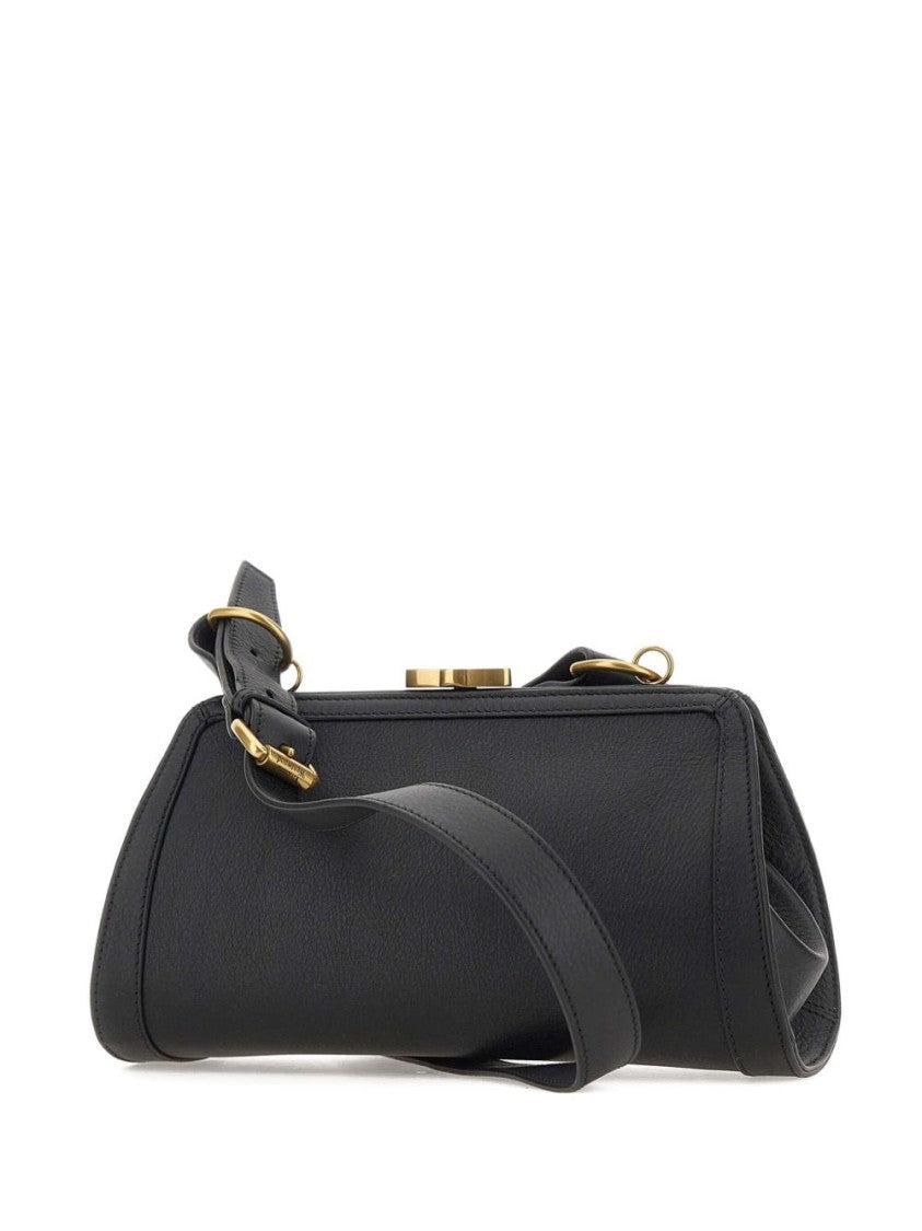 Vivienne Westwood Structured Black Handbag