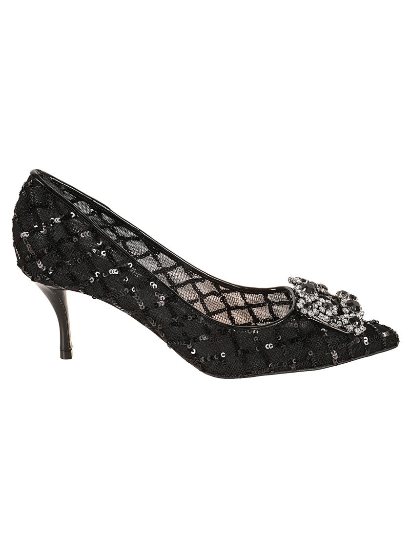 Roger Vivier Pointed Toe Black Pumps