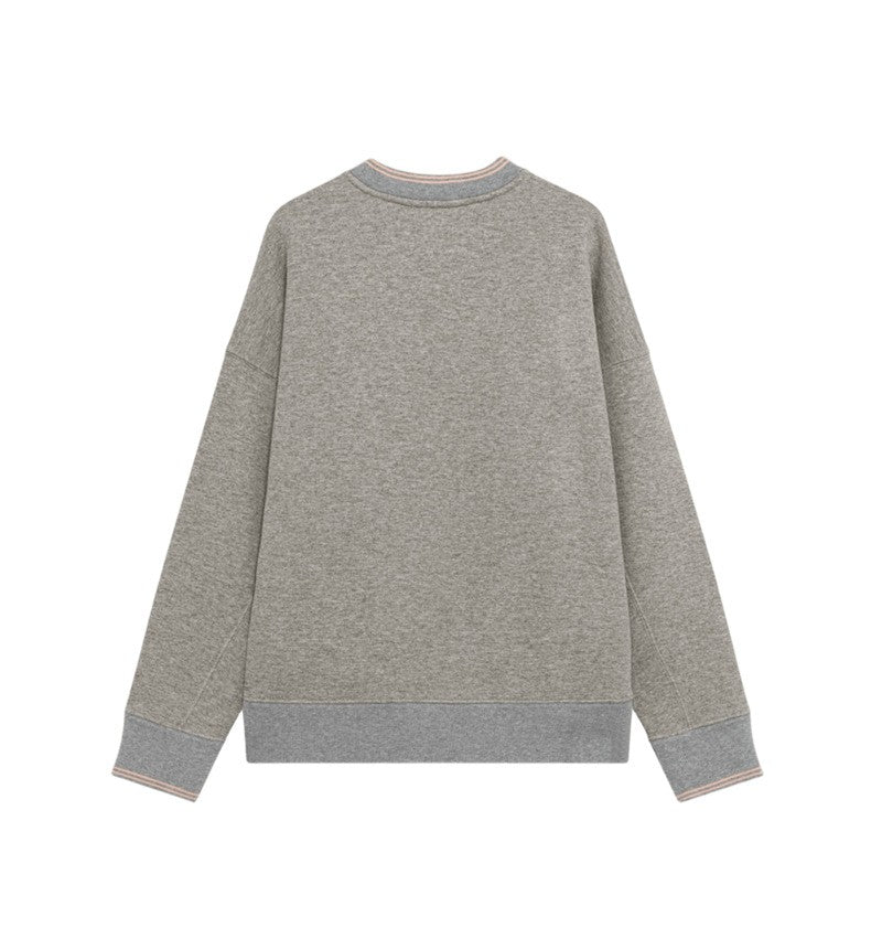 Autry Relaxed Fit Grey Sweatshirt