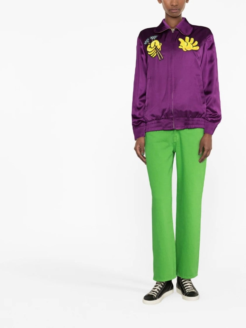 Kenzo Reversible Jacket With Striking Floral Boke Pattern