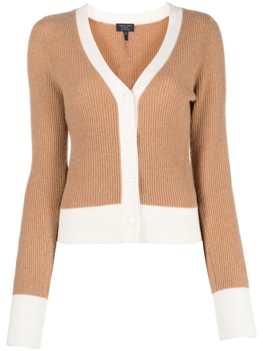 Rag & Bone Pierce Cashmere Vee Cardigan