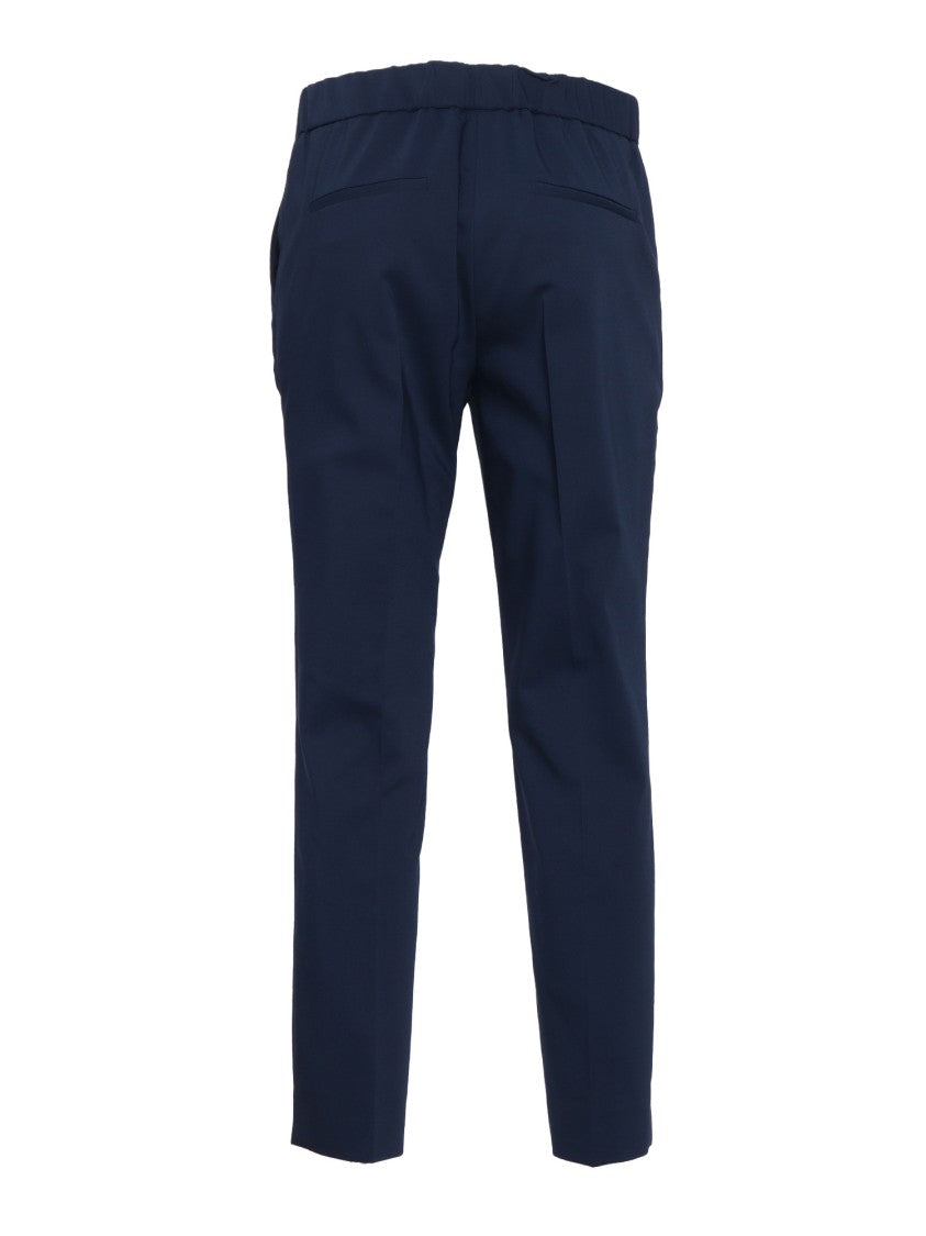 Clips Straight-Leg Tailored Pants