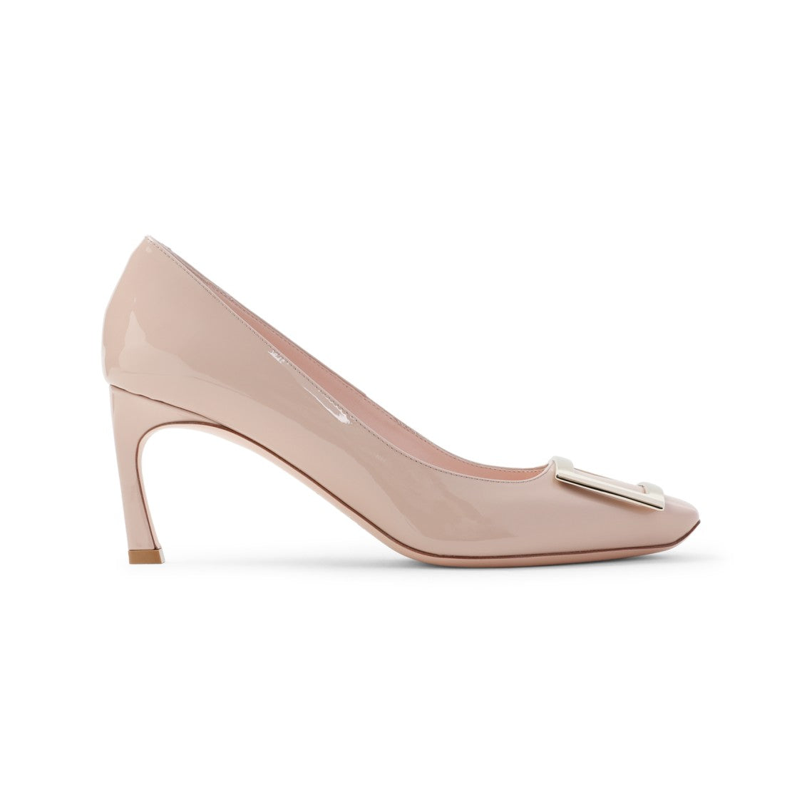 Roger Vivier Light Pink Calf Leather Pumps