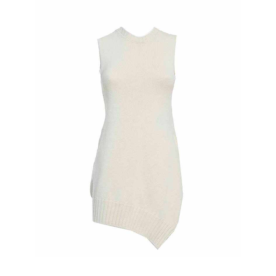 Jil Sander Cream Knit Wool Sweatshirt Set (2 Pieces)