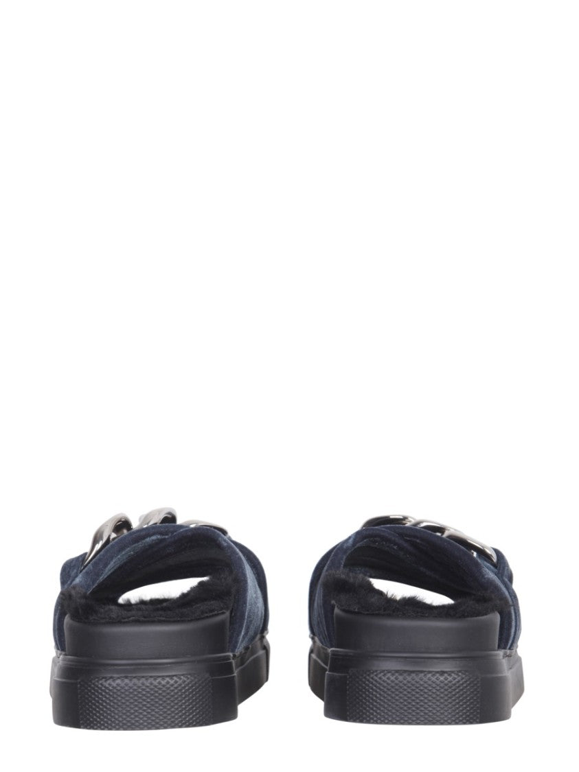 N°21 Sandals With Plush Velvet
