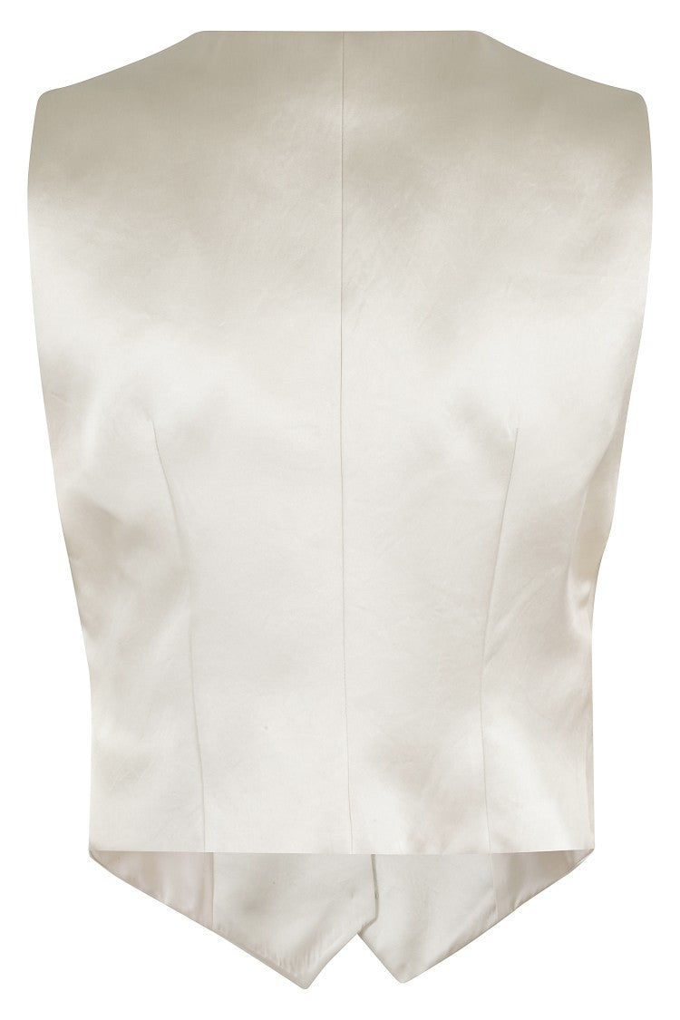 Philosophy Di Lorenzo Serafini Sleeveless Gilet With Deep V-Neckline