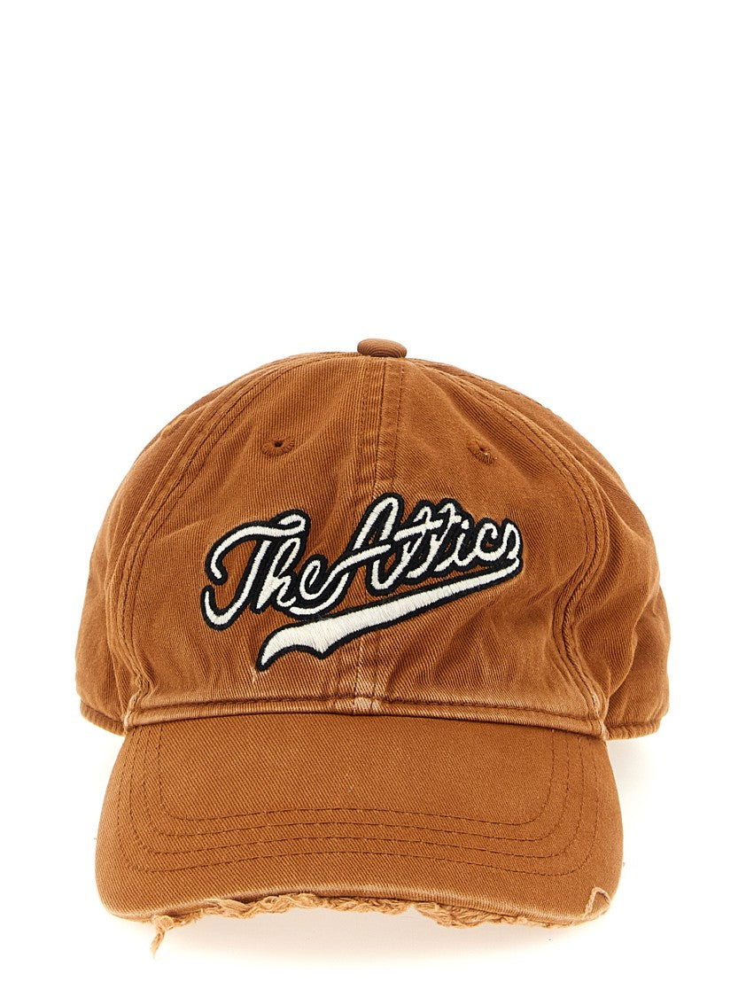 The Attico Logo Embroidery Hat