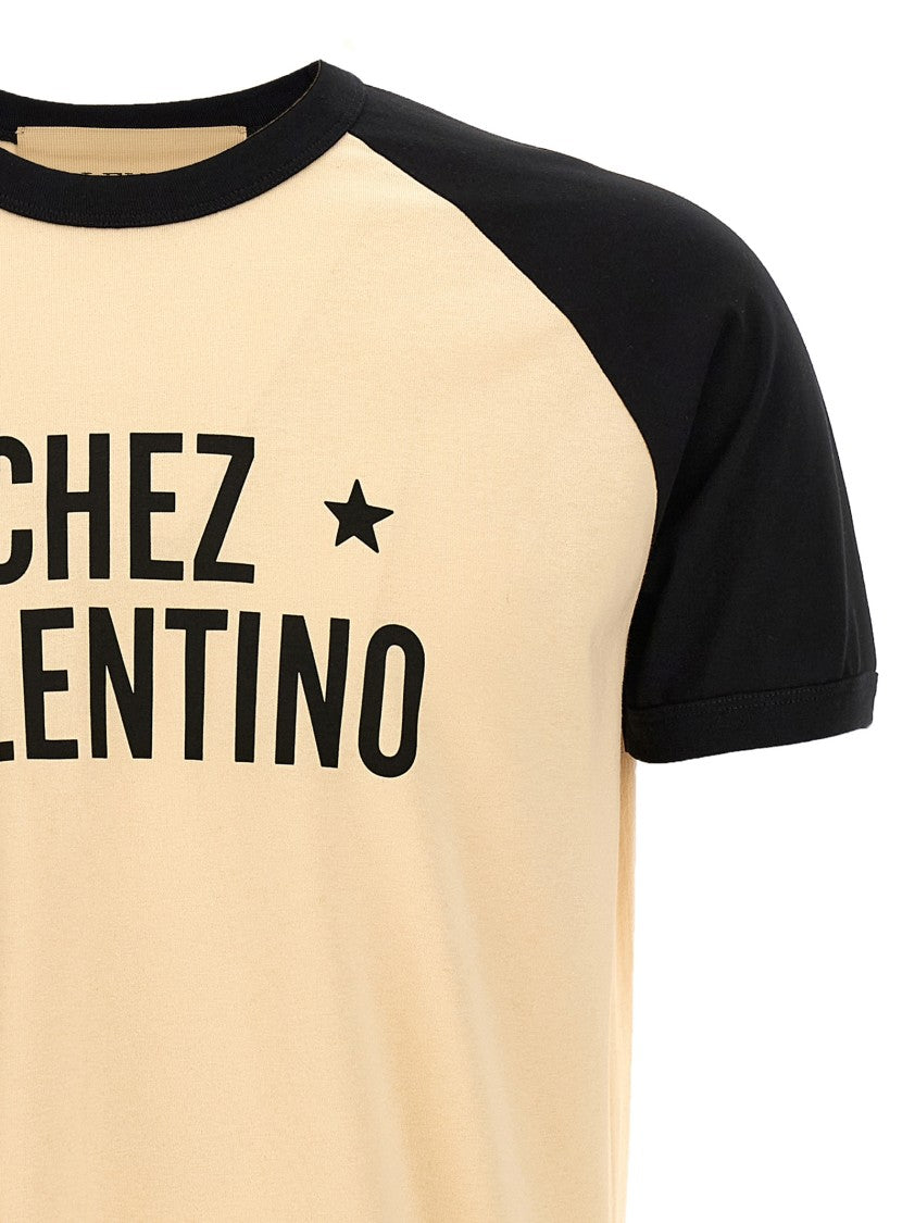 Valentino Garavani Cotton T-Shirt With Front Print