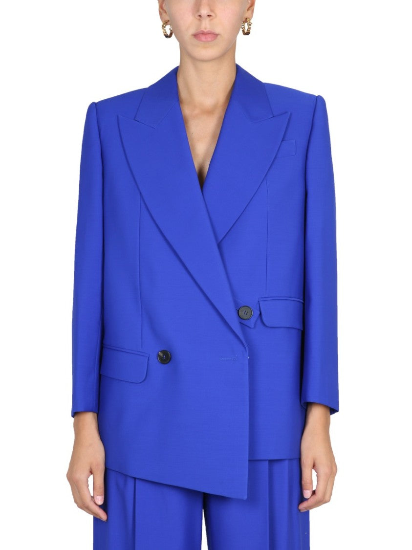 Alexander Mcqueen Structured Double-Breasted Jacket