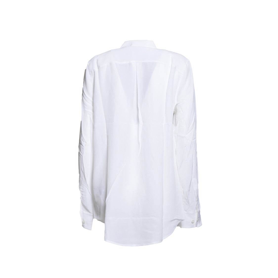 Equipment Essential White Silk Shirt