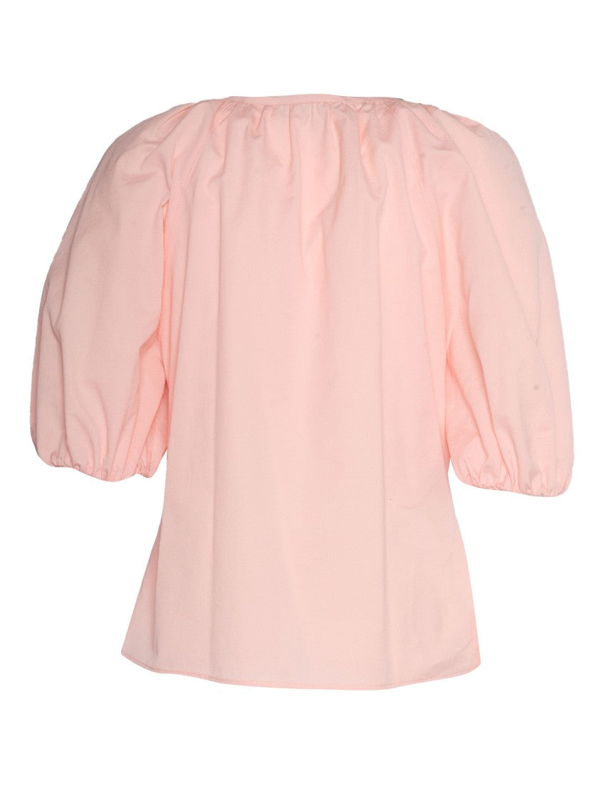 Philosophy Di Lorenzo Serafini Puff Sleeve Blouse With Relaxed Fit