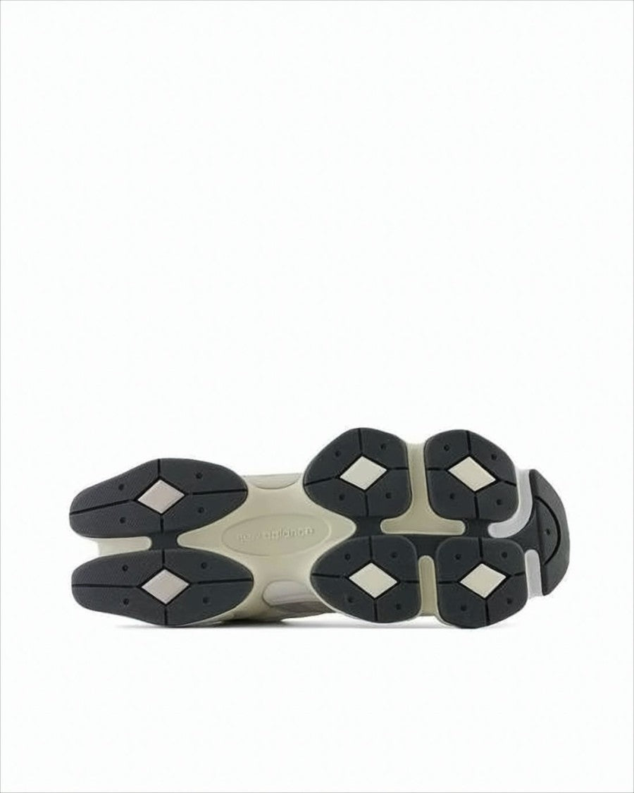 New Balance Layered Mesh And Suede Sneakers With Sole