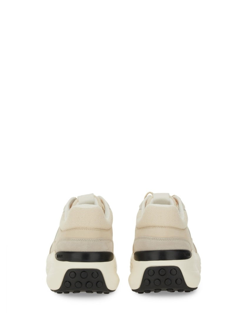 Tod's Fabric And Suede Sneaker