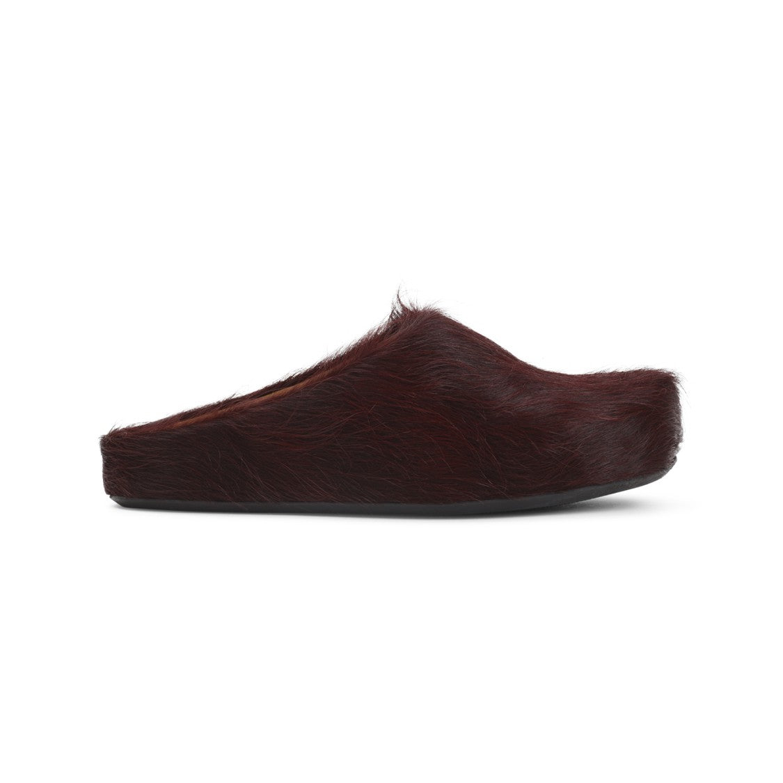 Marni Wild Cherry Calf Hair Mules
