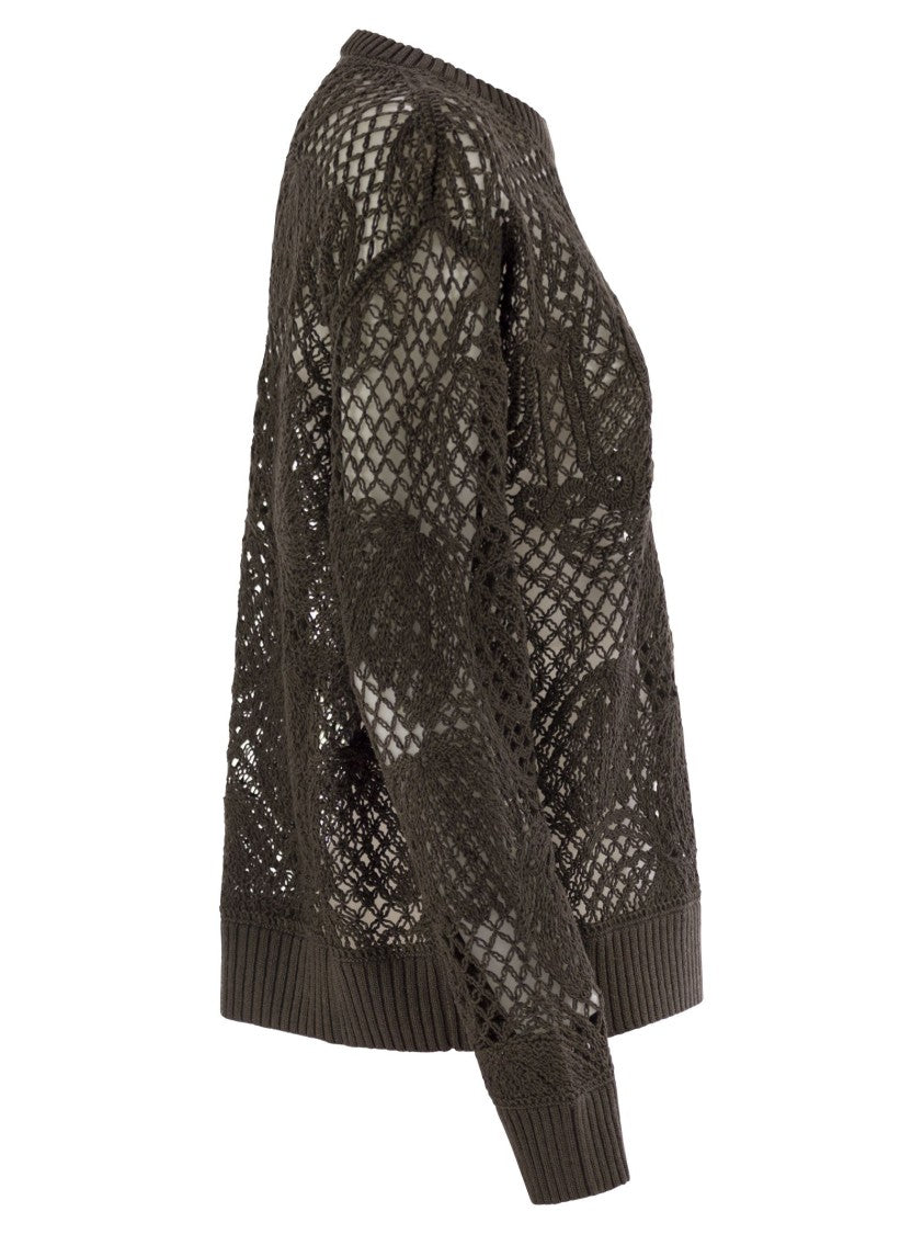 Max Mara Farea - Embroidered Cotton Sweater