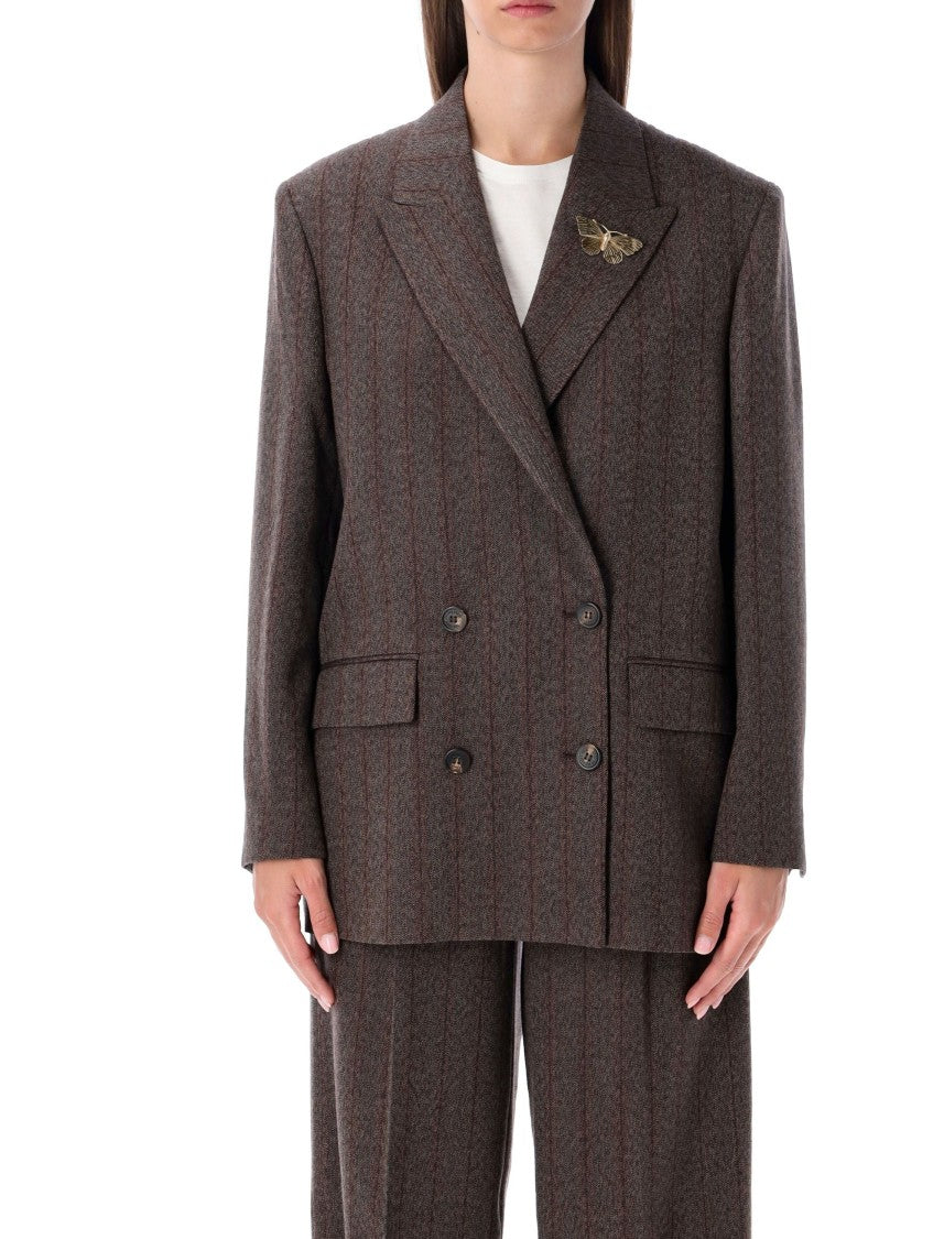 Golden Goose Blazer Pin Stripe