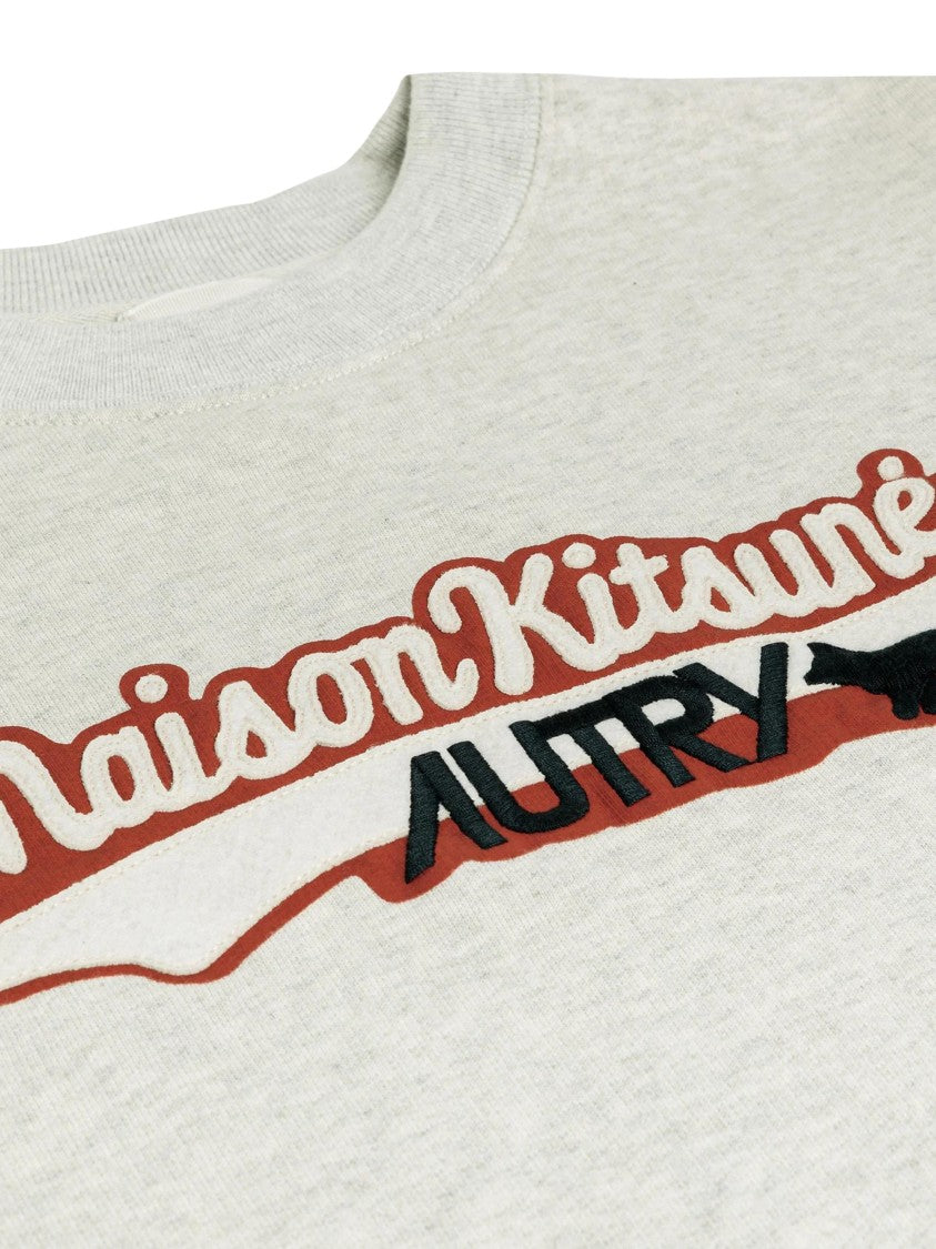 Autry Relaxed Fit Crew Neck Sweatshirt